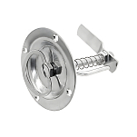 Ручка поворотная прижимная Homer 007190 97х60мм из нержавеющей стали AISI316 с регулировкой прижима