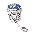 Talamex 01222630 10 mm Fender Braided Rope Белая  White / Black 2.5 m 