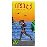 Otso T15075-TIMETOTRIMANRUN24-USZ мужское полотенце Time To Tri Run Многоцветный Multicolour