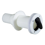 Plastimo 418158 Пластиковый сквозной корпус White 1 1/2´´