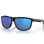 Costa 06S9010-90100161 Зеркальные поляризованные солнцезащитные очки Rincondo Shiny Black Blue Mirror 580G/CAT3