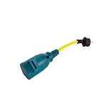 Victron energy NT-813 16A/250V-Schuko Plug/CEE Адаптер питания Blue / Yellow / Black