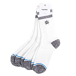 Tropicfeel 2170029U10002 Длинные носки Coolmax® 3 пары Белая Grey White EU 36-42