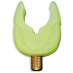 Lineaeffe 6313066 Grip Резиновая светящаяся подставка для удилища Желтый