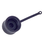 Philippi 423010000 Serie 692 Фланцевые заглушки Защитный колпачок  Black