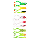 SPRO 004664-00411-00000-00 Iris The Frog 150 mm Мягкая Приманка Многоцветный Firetiger