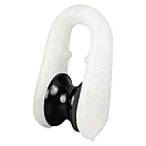 Купить Barton marine 16826 Флаг Шкив  White / Black 7ft.ru в интернет магазине Семь Футов