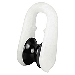 Barton marine 16826 Флаг Шкив  White / Black