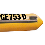 International letterfix 5959026Y Gomfix Наклейки с буквами Y Черный Black 150 mm 