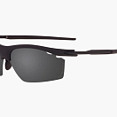 Спортивные очки с диоптриями Demetz Lazer-Run / Mat Black Grey with Silver Mirror Cat.3, rx-011/lazerrunr51gc64