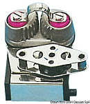 Законцовка для погона из нержавеющей стали с блоком палубного органайзера и кулачковым стопором для тросов до 10 мм, Osculati 62.244.80