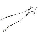 Купить Kinetic F609-007-201 Big Fish Stinger Связанные Крючки 150 Mm Серебристый Black 9/0  7ft.ru в интернет магазине Семь Футов