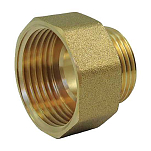 Euromarine 702073 Латунный переходник «мама-папа» Bronze 1/2 x 1´´