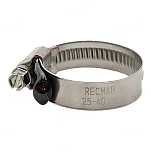 Recmar rec38313-316 Зажим нержавеющая сталь W5 38313 25 Единицы Silver 12x12x10 25-40 mm