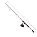 Купить Abu garcia 1562060 Fast Attack Zander Вращающееся комбо Черный Black 2.40 m  7ft.ru в интернет магазине Семь Футов