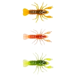 Live target CFU97SK1059 Мягкий приманка Crawfish Unrigged Sinking 97 mm Green / Brown