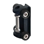 Rutgerson marine rs1530-23-10 промежуточная рельсовая тележка со стропой 23 mm Black / Grey 20x12x10