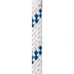 Poly ropes POL2206832912 Poly-Braid 24 165 m Веревка Белая Blue 12 mm 