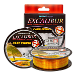 Excalibur 34061040 Carp Feeder 300 m Монофиламент Золотистый Yellow Camou 0400 mm