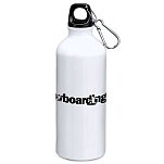 Kruskis MD4049S101S276 Word Snowboarding 800ml Алюминиевая бутылка Бесцветный White