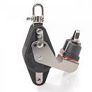 SPRENGER Block with Becket, Swivel and Cleat / 12 mm / ball bearing 21116-bvs