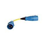 Переходной кабель/адаптер берегового питания Ratio Electric 70035 250В 16-32А 0.5м разъемы CEE/CEE