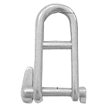 Lalizas 90466 Halyard Cross Bar&Locking Pin AISI 316 Сережка Серебристый Silver 6 mm 