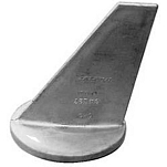 Martyr anodes 194-CM34127A Хвост алюминий CM34127A Анод Серебристый