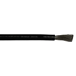 Cobra wire&cable 446-A2110T07025FT Кабель аккумуляторной батареи из луженой меди 1/0 7.6 m Black