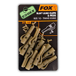 Fox international CAC479 Triple Barrel Вертлюги Коричневый Trans Khaki