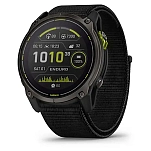 Garmin 010-02751-01 Часы Enduro 3 51 mm Solar Sapphire  Solar / Carbon Gray DLC Titanium / Black