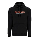 Купить Simms 14143-001-60 Толстовка с капюшоном Logo Black 40x30x12 2XL 7ft.ru в интернет магазине Семь Футов
