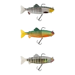 Fox rage NRE530-UNIT Swimbait Replicant 120g 200 mm Многоцветный Silver Halo