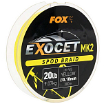 Fox international CBL013 Exocet Spod Тесьма 300 м Желтый Yellow 0.180 mm 