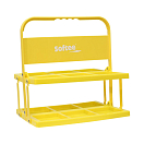 Купить Softee 24130.005.160 Складная сумка-переноска для 6 Бутылки Желтый Yellow 7ft.ru в интернет магазине Семь Футов