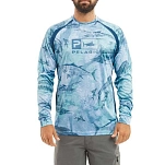 Pelagic 1015223006-BLU-XXXL Футболка с длинным рукавом Vaportek Open Seas Blue 3XL