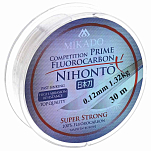 Mikado ZFLP3-016 Prime Фторуглерод 30 м Бесцветный Transparent 0.160 mm 