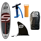 Купить Safe waterman hc100.021 Надувной комплект для падлбординга Aero 9´2´´ White / Black / Red 132x56x35 279.4 cm 7ft.ru в интернет магазине Семь Футов