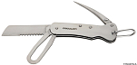 Нож парусный такелажный 100/150мм с рукояткой из нержавеющей полированной стали, Osculati 10.285.10
