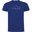 Купить Kruskis CA65500605K032 Футболка с коротким рукавом Sailfish Голубой Royal Blue 3XL 7ft.ru в интернет магазине Семь Футов