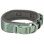 Trixie 1995734 ошейник для собак Premium  Sage / Graphite M–L