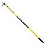 Tubertini 0B620 Optima Телескопическая удочка для серфинга Black / Yellow 4.20 m 