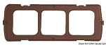 Triple mounting kit brown, 14.669.02
