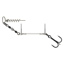 Купить Savage gear 1610837 Spin Rig 13 cm Крюк Серебристый Silver 2/0 7ft.ru в интернет магазине Семь Футов