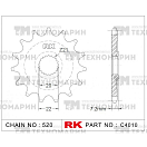 Купить Звезда для мотоцикла ведущая C4010-14 RK Chains 7ft.ru в интернет магазине Семь Футов