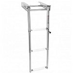 Oem marine 3030282 телескопическая лестница 3 ступени White 10x30x38 875 x 295 mm