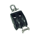 Купить Barton marine 7805231 630kg 12 mm Двойной поворотный шкив с канатной опорой Black 45 x 162 mm 7ft.ru в интернет магазине Семь Футов