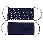 Pieces 17114975-nightsky/aop2packnightskypolkadots+solidnightsky-os лицевая маска Community 2 Единицы Night Sky / Aop 2 Pack Night Sky Polka Dots+Solid Night Sky 10x5x5