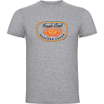 Kruskis CA65500558C075 Футболка с коротким рукавом Fresh Crab Серый Heather Grey 2XL