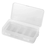 Kali 8413887711068 коробка для приманок Duplex 5-1  Clear 19 x 11 x 4.6 cm